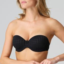 Preview: Marie Jo Avero strapless bra preshaped fiberfill, color black