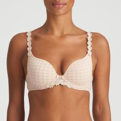 Marie Jo Avero padded wire bra heart shape A-E cup, color caffe latte