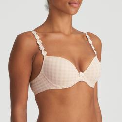 Preview: Marie Jo Avero padded bra deep plunge B-F cup, color caffe latte