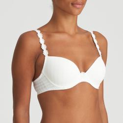 Preview: Marie Jo Avero padded bra deep plunge B-F cup, color natural