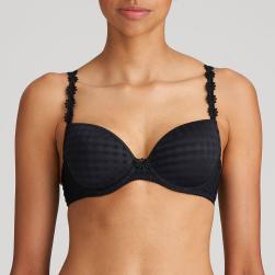 Marie Jo Avero padded bra deep plunge B-F cup, color black