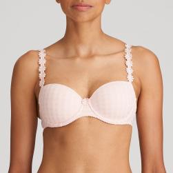Marie Jo Avero padded bra - balcony B-F cup, color pearly pink