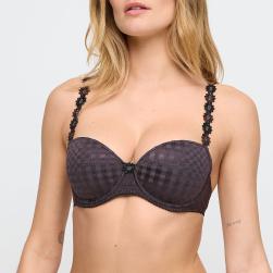 Preview: Marie Jo Avero Balconette Bügel BH unterlegt Cup B-F, Farbe sweet chocolate