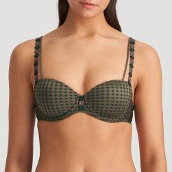 Marie Jo Avero padded bra - balcony B-F cup, color tiny jade