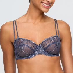 Marie Jo Jane balcony - horizontal seam B-E cup, color blue shadow