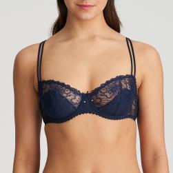 Marie Jo Jane Außenträger Bügel BH halb unterlegt Cup A-E, Farbe velvet blue