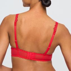 Preview: Marie Jo Jane padded wire bra heart shape A-E cup, color true red