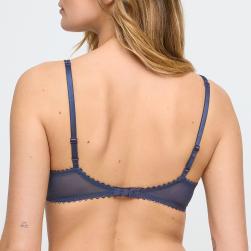 Preview: Marie Jo Jane push up removable pads A-E cup, color blue shadow