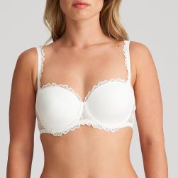 Marie Jo Jane wire bra strapless, color nature