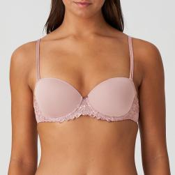 Marie Jo Jane padded bra - balcony B-F cup, color bois de rose