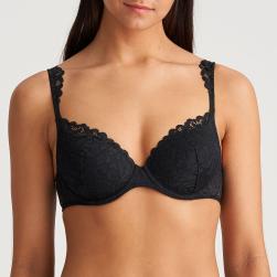 Marie Jo Elis padded wire bra heart shape A-F cup, color black