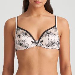 Marie Jo Noorah Außenträger Bügel BH unterlegt mit Naht Cup A-E, Farbe black blush