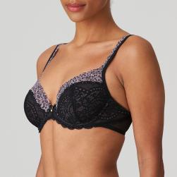 Preview: Marie Jo Coely padded wire bra heart shape A-F cup, color smokey