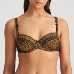 Marie Jo Naffi balcony horizontal seam B-E cup, color honey