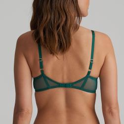 Preview: Marie Jo Junoo padded bra - balcony B-F cup, color jasper green