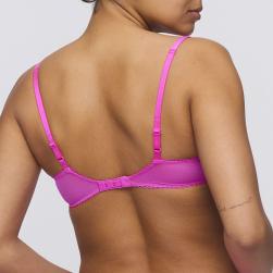 Preview: Marie Jo Etoile deep plunge wire bra half padded A-E cup, color cactus flower
