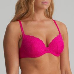 Preview: Marie Jo Melipha padded wire bra heart shape A-E cup, color very berry