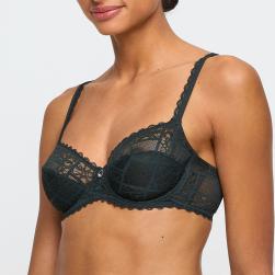 Preview: Marie Jo Jadei full cup wire bra B-E cup, color deep forest