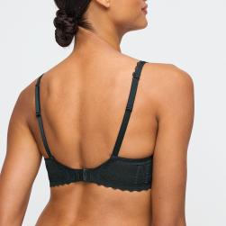 Preview: Marie Jo Jadei padded wir bra deep plunge B-E cup, color deep forest