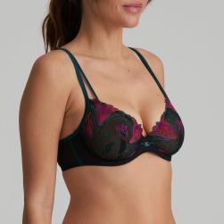 Preview: Marie Jo Yoly plunge bra B-E cup, color jewel green