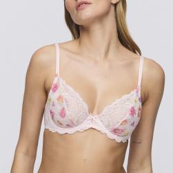 Marie Jo Selyna plunge bra B-E cup, color gardenia rose