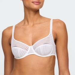 Marie Jo Basyl full cup wire bra B-E cup, color natural