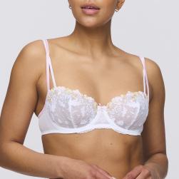 Marie Jo Lizelot balcony - vertical seam B-F cup, color white
