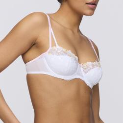 Preview: Marie Jo Lizelot half padded balcony A-E cup, color white