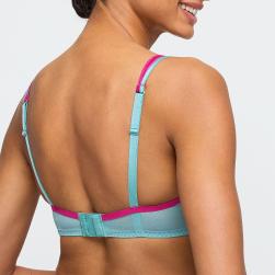Preview: Marie Jo Lizelot padded wire bra heart shape A-F cup, color bali green