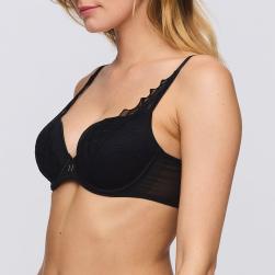 Preview: Marie Jo Aven padded wire bra heart shape A-E cup, color black