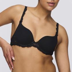 Marie Jo Cyrile padded wire bra heart shape A-F cup, color black