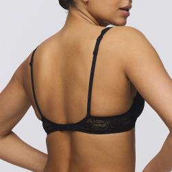 Preview: Marie Jo Cyrile padded wire bra heart shape A-F cup, color black