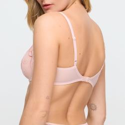 Preview: Marie Jo Loish padded wire bra heart shape A-E cup, color pearly pink
