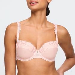 Marie Jo Loish padded bra - balcony B-F cup, color pearly pink