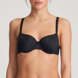 Marie Jo Tom Multiway wire bra seemless cups, color charcoal