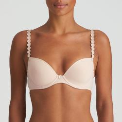 Marie Jo Tom padded bra round shape B-F cup, color caffe latte