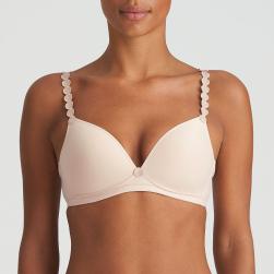 Marie Jo Tom padded wireless bra A-C cup, color caffe latte