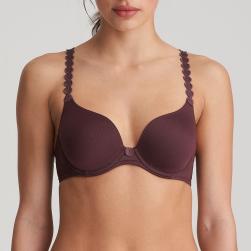 Marie Jo L'Aventure Tom unterlegter Bügel BH  Herzform Cup A-E, Farbe aubergine
