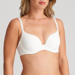Preview: Marie Jo Tom padded wire bra heart shape A-F cup, color natural