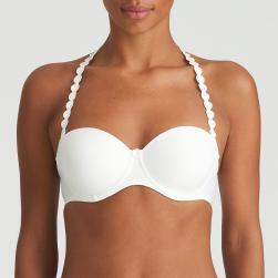 Preview: Marie Jo Tom strapless padded bra A-E cup, color natural