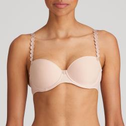 Marie Jo Tom padded bra - balcony A-E cup, color caffe latte