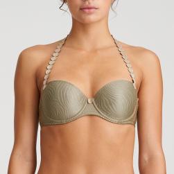 Marie Jo L'Aventure Tom padded bra - balcony, color golden olive