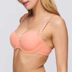 Preview: Marie Jo Tom padded bra - balcony B-F cup, color papaya smoothie