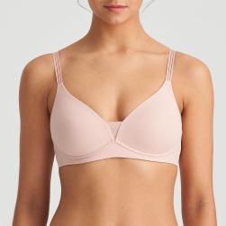 Marie Jo Louie full cup wireless bra A-E cup, color powder rose