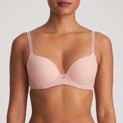 Marie Jo Louie padded wire bra heart shape A-E cup, color powder rose