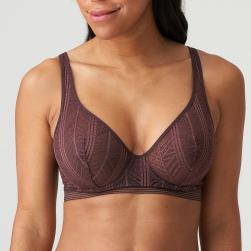 Marie Jo L'Aventure Richard wire bra A-E cup, color aubergine