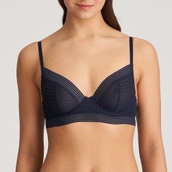 Marie Jo Tokuda tief dekolletierter Longline BH Cup B-E, Farbe velvet blue