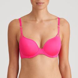 Marie Jo Tahar padded wire bra heart shape A-E cup, color blogger pink