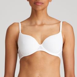 Marie Jo Jereme padded wire bra heart shape A-E cup, color white