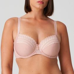 PrimaDonna Twist East End full cup wire bra C-H cup, color powder rose